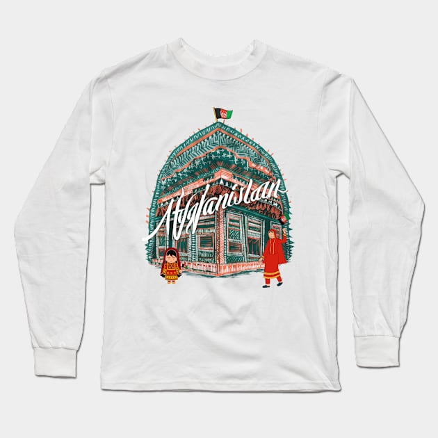 afghanistan Long Sleeve T-Shirt by smailyd